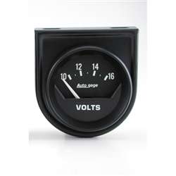 Auto Meter 2362 Autogage 10-16 Volts Individual Console Voltmeter Gauge