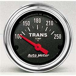 Auto Meter 2552 Traditional Chrome 100-250 °F Transmission Temperature Gauge