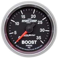 Auto Meter 3604 Sport-Comp II 0-35 PSI Boost Gauge