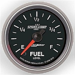 Auto Meter 3610 Sport-Comp II 0-280 Programmable Fuel Level Gauge