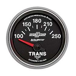 Auto Meter 3649 Sport-Comp II 100-250 °F Transmission Temperature Gauge