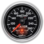 Auto Meter 3654 Sport Comp-II 100-260 °F Water Temperature Gauge