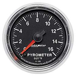 Auto Meter 3844 GS 0-1600 °F Pyrometer Gauge