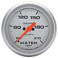 Auto Meter 4369 Ultra-Lite 60-210 °F Water Temperature Gauge