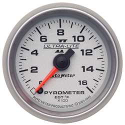 Auto Meter 4944 Ultra-Lite II 0-1600 °F Pyrometer Gauge