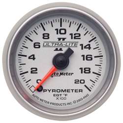 Auto Meter 4945 Ultra-Lite II 0-2000 °F Pyrometer Gauge