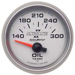 Auto Meter 4948 Ultra-Lite II 140-300 °F Oil Temperature Gauge