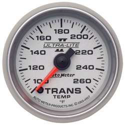 Auto Meter 4957 Ultra-Lite II 100-260 °F Transmission Temperature Gauge