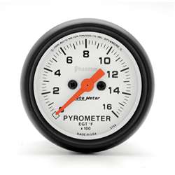 Auto Meter 5744 Phantom 0-1600 °F Pyrometer Gauge