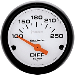 Auto Meter 5749 Phantom 100-250 °F Differential Temperature Gauge