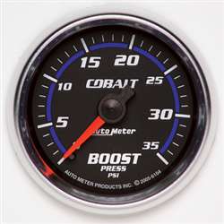 Auto Meter 6104 Cobalt 0-35 PSI Boost Gauge