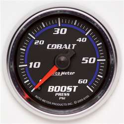 Auto Meter 6105 Cobalt 0-60 PSI Boost Gauge