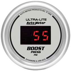 Auto Meter 6570 Ultra-Lite 5-60 PSI Digital Boost Gauge