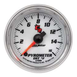 Auto Meter 7144 C2 0-1600 °F Pyrometer Gauge