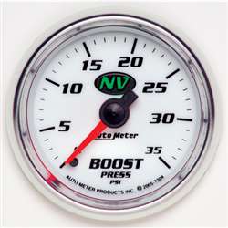 Auto Meter 7304 NV 0-35 PSI Boost Gauge