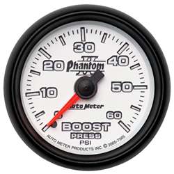Auto Meter 7505 Phantom II 0-60 PSI Boost Gauge