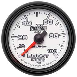 Auto Meter 7506 Phantom II 0-100 PSI Boost Gauge