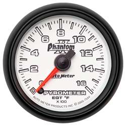 Auto Meter 7544 Phantom II 0-1600 °F Pyrometer Gauge