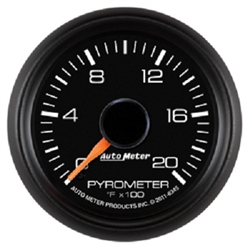 Auto Meter 8345 Factory Match 0-2000 °F Pyrometer Gauge
