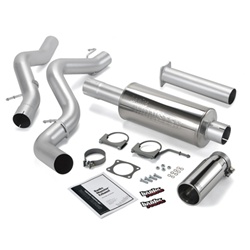 Banks Power 48632 Single Monster Exhaust System 2002-2005 GM 6.6L Duramax