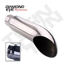 Diamond Eye 4516BTD 5" Bolt-On Turn Down Exhaust Tip