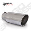 Diamond Eye 4818BRA-DE 8" Bolt-On Rolled End Angle Cut Exhaust Tip