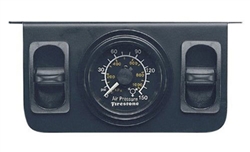 Firestone 2145 Black Face Pneumatic Dual Control Panel Universal