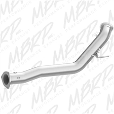 MBRP DAL435 4" Aluminized Down Pipe for 2007-2012 Dodge 6.7L Cummins