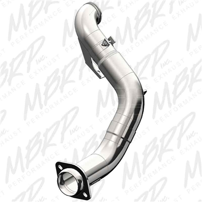 MBRP FALCA460 4" Aluminized Turbo Down Pipe for 2015 Ford 6.7L Powerstroke