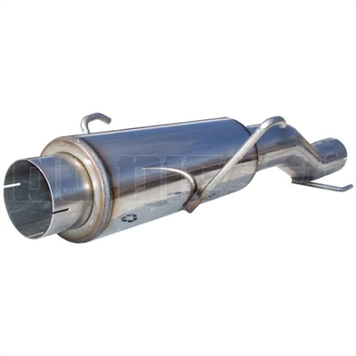 MBRP MK96116 4" Stainless T409 High Flow Muffler for 2004.5-2007 Dodge 5.9L Cummins