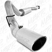 MBRP S6000AL 4" Cat Back Single Side Aluminized Exhaust for 2001-2005 GM 6.6L Duramax LB7, LLY