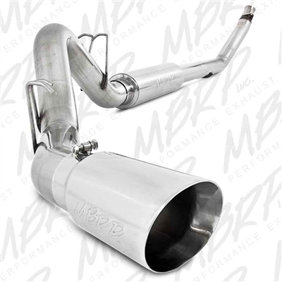 MBRP S6100304 4" Turbo Back Single Side Stainless T304 Exhaust for 1994-2007.5 Dodge 5.9L Cummins