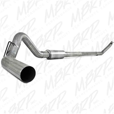 MBRP S6100P 4" Turbo Back Single Side Aluminized Exhaust for 1994-2002 Dodge 5.9L Cummins