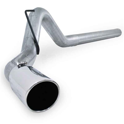 MBRP S6130AL 4" DPF Filter Back Single Side Aluminized Exhaust for 2010-2012 Dodge 6.7L Cummins