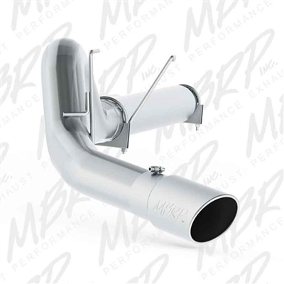 MBRP S61340409 5" DPF Filter Back Single Side Stainless T409 Exhaust for 2010-2012 Dodge 6.7L Cummins