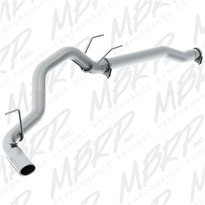 MBRP S6169409 3.5" DPF Filter Back Single Side Stainless T409 Exhaust for 2014-2016 Dodge 3.0L EcoDiesel