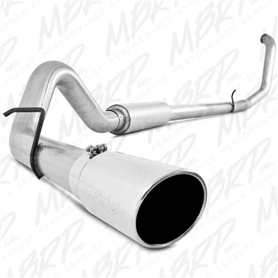 MBRP S6200AL 4" Turbo Back Single Side Aluminized Exhaust for 1999-2003 Ford 7.3L Powerstroke