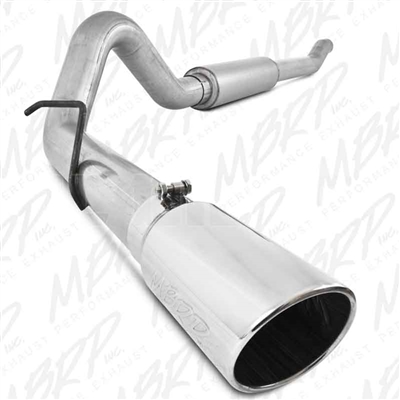 MBRP S6208AL 4" Cat Back Single Side Aluminized Exhaust for 2003-2007 Ford 6.0L Powerstroke