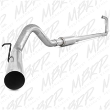 MBRP S6212P 4" Turbo Back Single Side Aluminized Exhaust for 2003-2007 Ford 6.0L Powerstroke