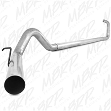 MBRP S6212PLM 4" Turbo Back Single Side Aluminized Exhaust for 2003-2007 Ford 6.0L Powerstroke