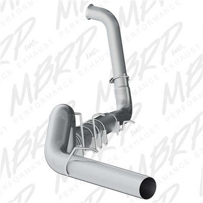 MBRP S62240P 5" Turbo Back Single Side Aluminized Exhaust for 2003-2007 Ford 6.0L Powerstroke