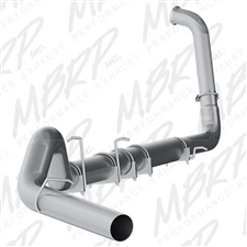 MBRP S62240SLM 5" Turbo Back Single Side Stainless T409 Exhaust for 2003-2007 Ford 6.0L Powerstroke