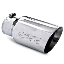 MBRP T5072 6" Dual Wall Angle Cut Stainless T304 Exhaust Tip