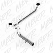 MBRP UT6001 Aluminized T-Pipe Kit