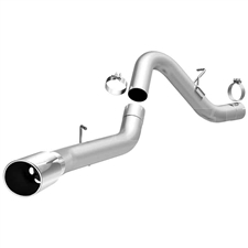 MagnaFlow 17908 4" Filter Back Pro Series Single Exhaust System for 2011-2013 GM 6.6L Duramax LML