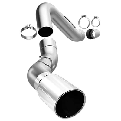 MagnaFlow 18906 5" Filter Back Pro Aluminized Series Single Exhaust System for 2014 GM 6.6L Duramax LML