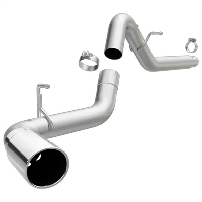 MagnaFlow 19310 3.5" Filter Back MagnaFlow Pro Series Single Exhaust System for 2016-2017 GM 2.8L Duramax LWN