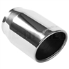 MagnaFlow 35148 5" Round Single Wall Rolled Edge Angle Cut Exhaust Tip