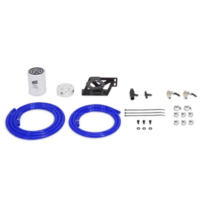 Mishimoto MMCFK-F2D-08BL Coolant Filter Kit Blue for 2008-2010 Ford 6.4L Powerstroke