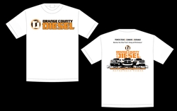Orange County Diesel T Shirt White